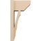 Ekena Millwork 8-in W x 12-in D x 24-in H Balboa Slat Rough Cedar Woodgrain TimberThane Outlooker, Primed Tan OUTUR080X12X24BOA24RCPR - alternate 2